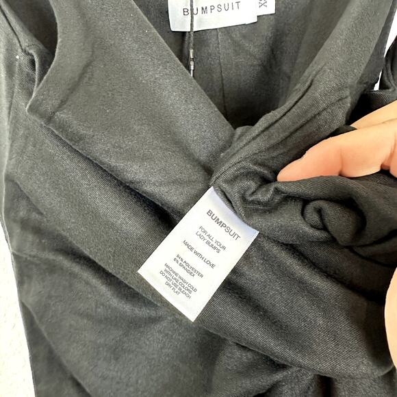 NWT Bumpsuit The Cindy Maternity Romper in Black Size XS - Picture 5 of 6